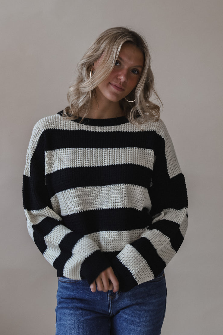 Oreo Stripe Sweater