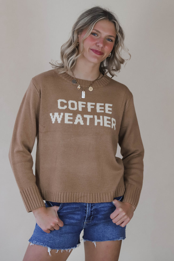 Coffee Weather Sweater