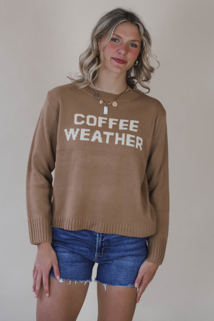 Coffee Weather Sweater