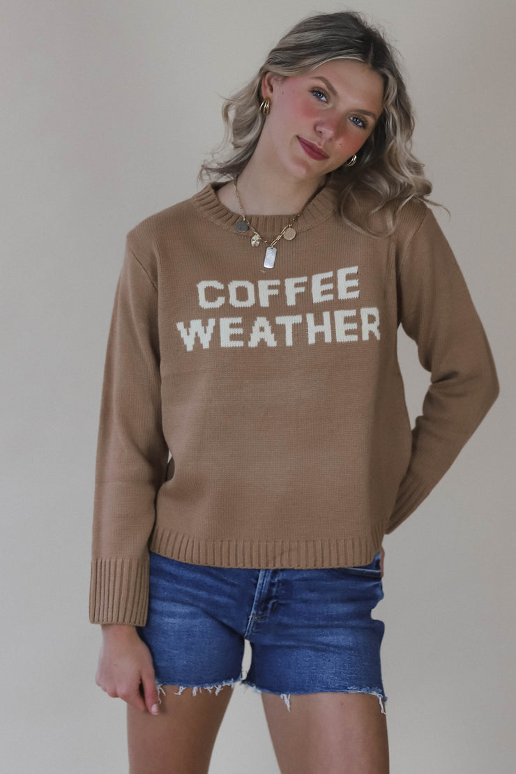 Coffee Weather Sweater