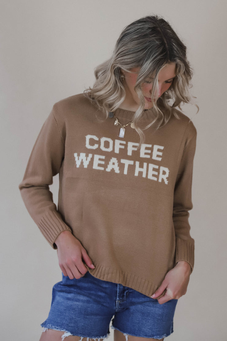 Coffee Weather Sweater