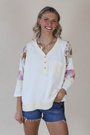 Mixed Slub Henley