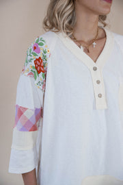 Mixed Slub Henley