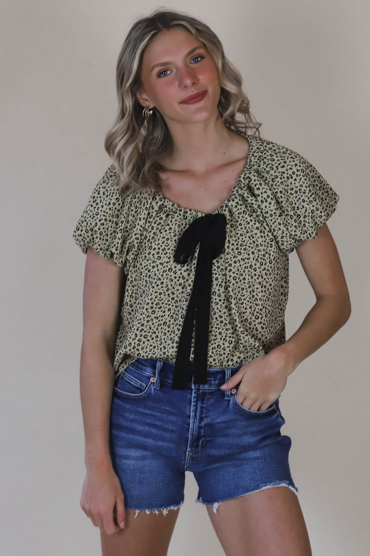 Leopard Crazy Blouse