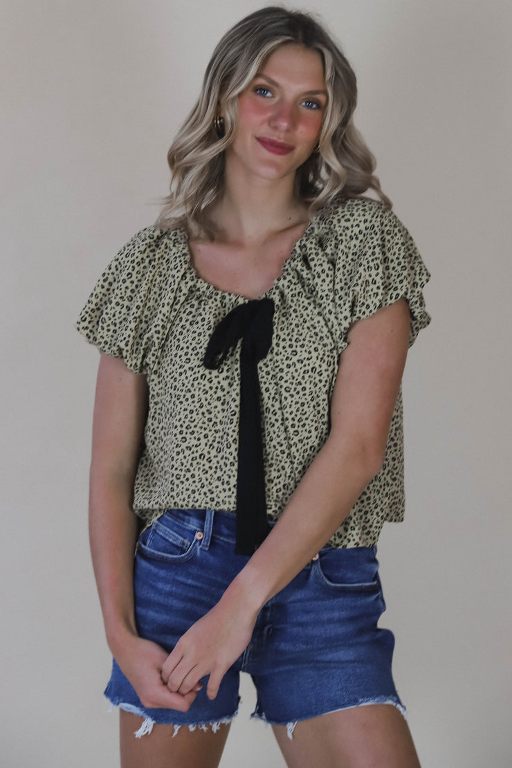 Leopard Crazy Blouse
