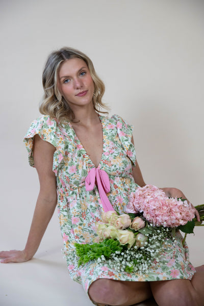 Frolicking Florals Dress