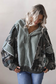 Ranger Camo Sweatshirt Jacket