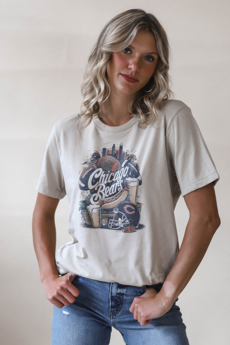 Vintage Tan  Bears Graphic Tee