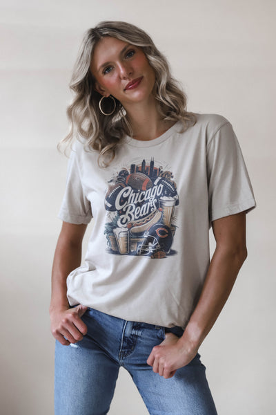 Vintage Tan  Bears Graphic Tee