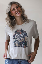 Vintage Tan  Bears Graphic Tee