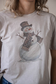 LV Snowman Tee