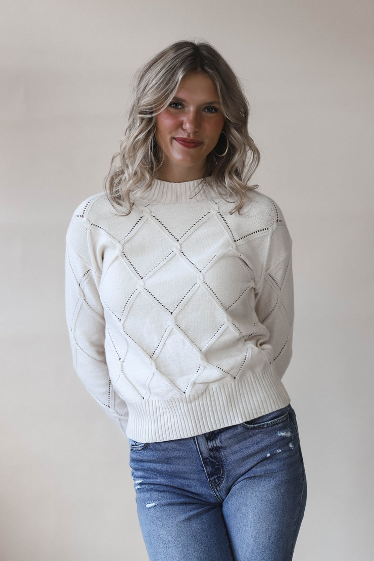 The Cream Brûlée Sweater