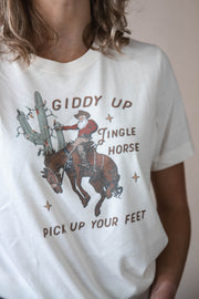 Giddy Up Jingle Horse Tee