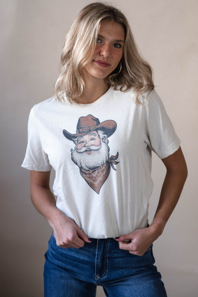 Cowboy Santa Tee