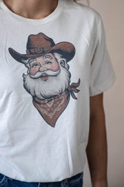 Cowboy Santa Tee