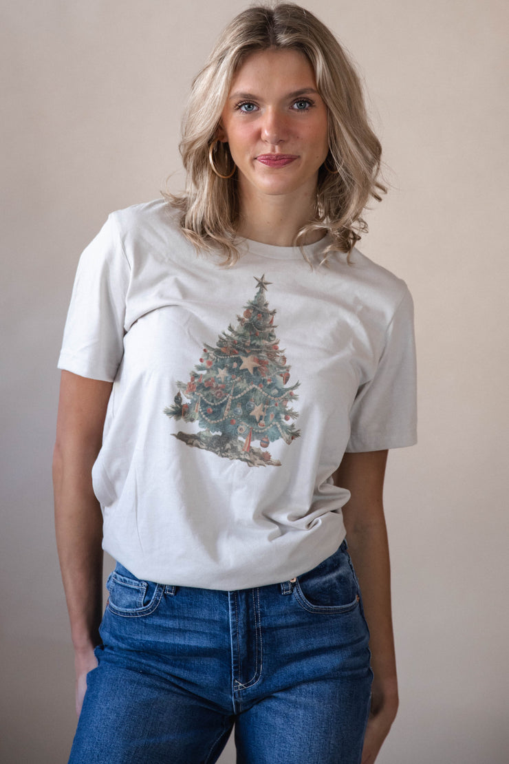 Vintage Christmas Tree Tee