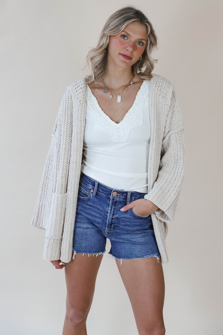 Ivory Lace Tank