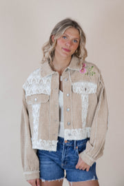 Sandy Beach Mixed Jacket