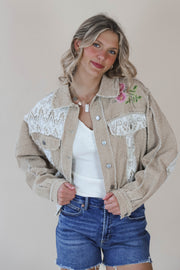 Sandy Beach Mixed Jacket