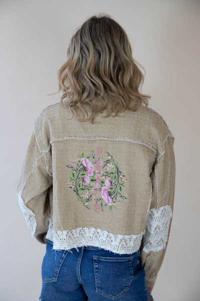 Sandy Beach Mixed Jacket