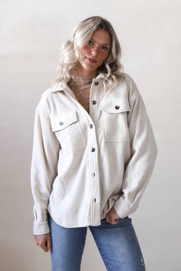 Sand Dune Fleece Shacket