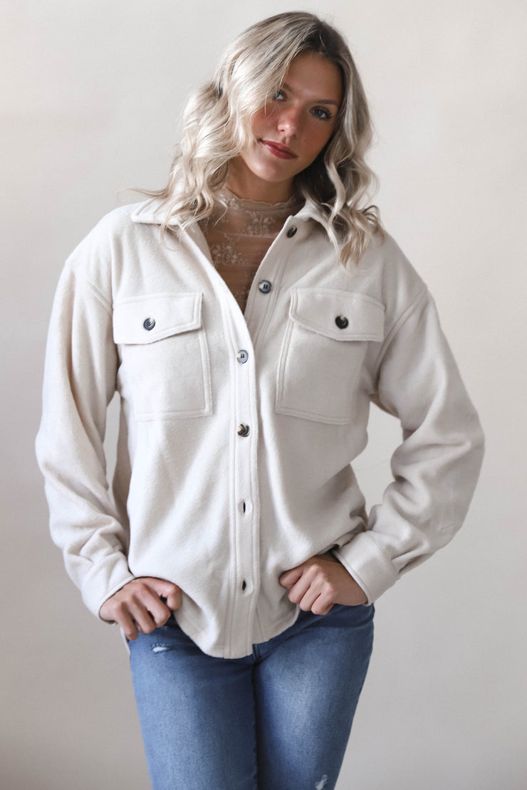 Sand Dune Fleece Shacket