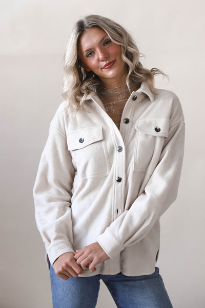 Sand Dune Fleece Shacket