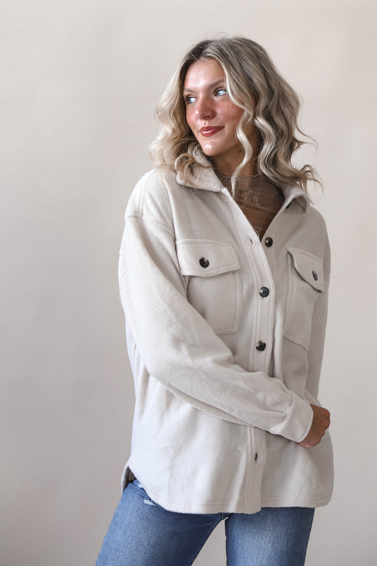 Sand Dune Fleece Shacket