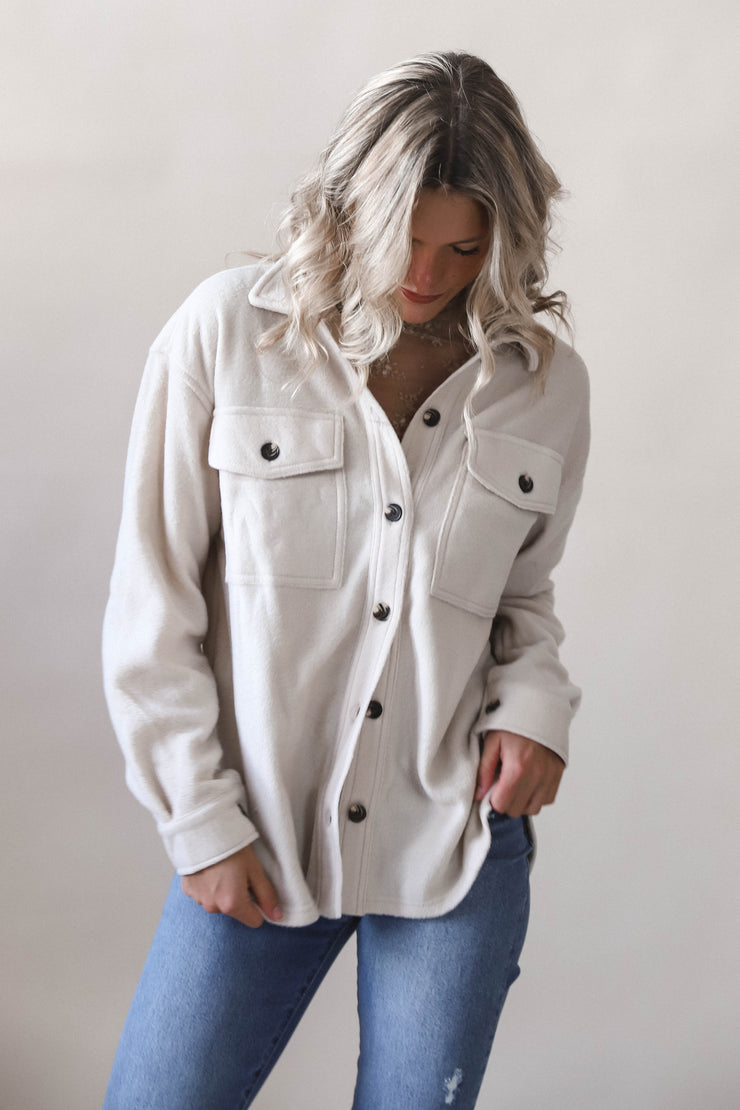Sand Dune Fleece Shacket