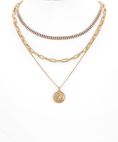 Moon Layered Necklace