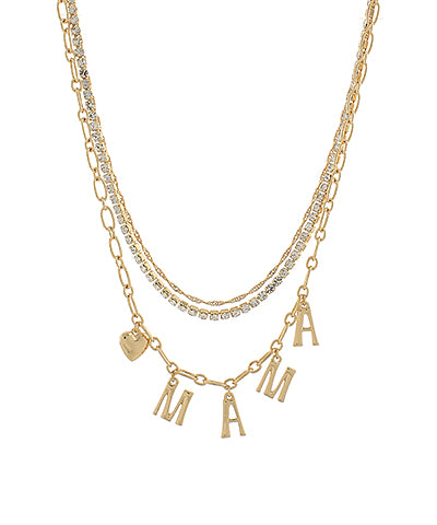 Mama Layered Necklace