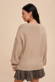 Bryce Beige Sweater