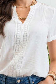 Twila Ivory Blouse