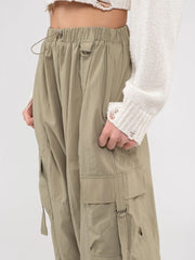 Ryann Olive Cargo Joggers