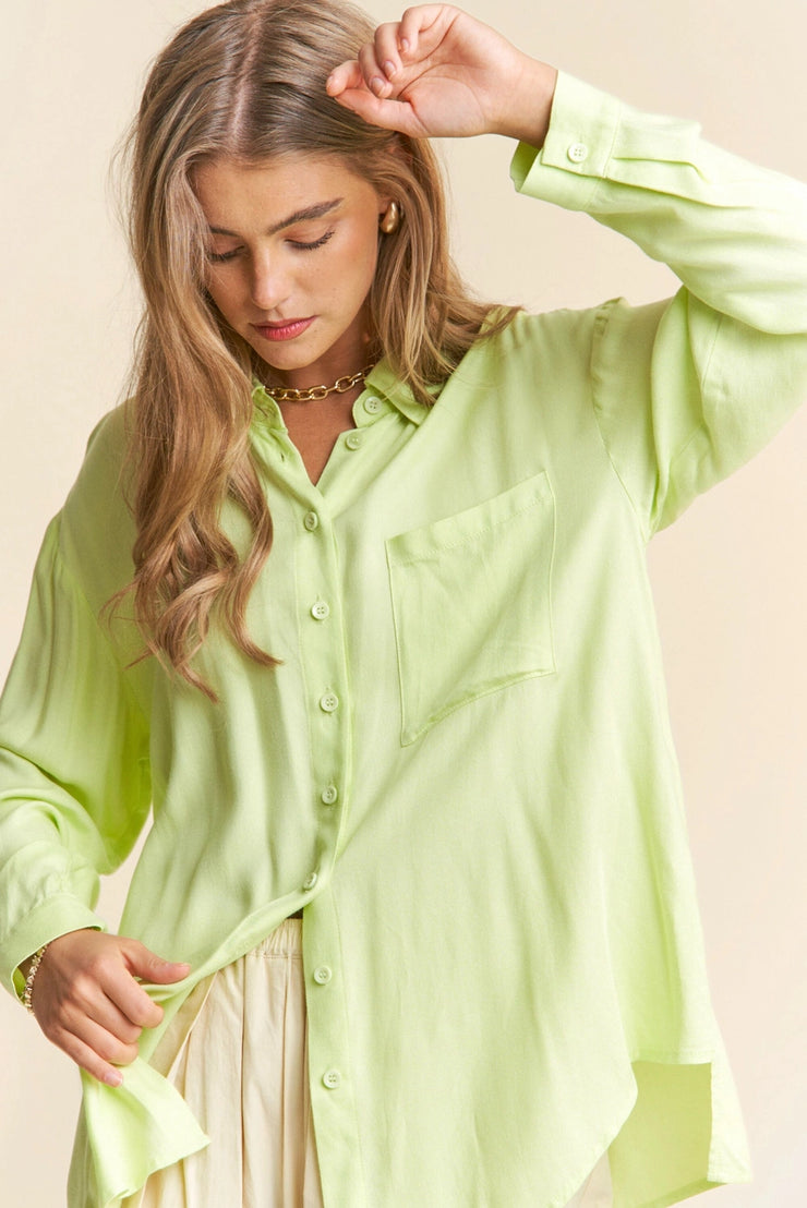 Shimmering Zesty Blouse