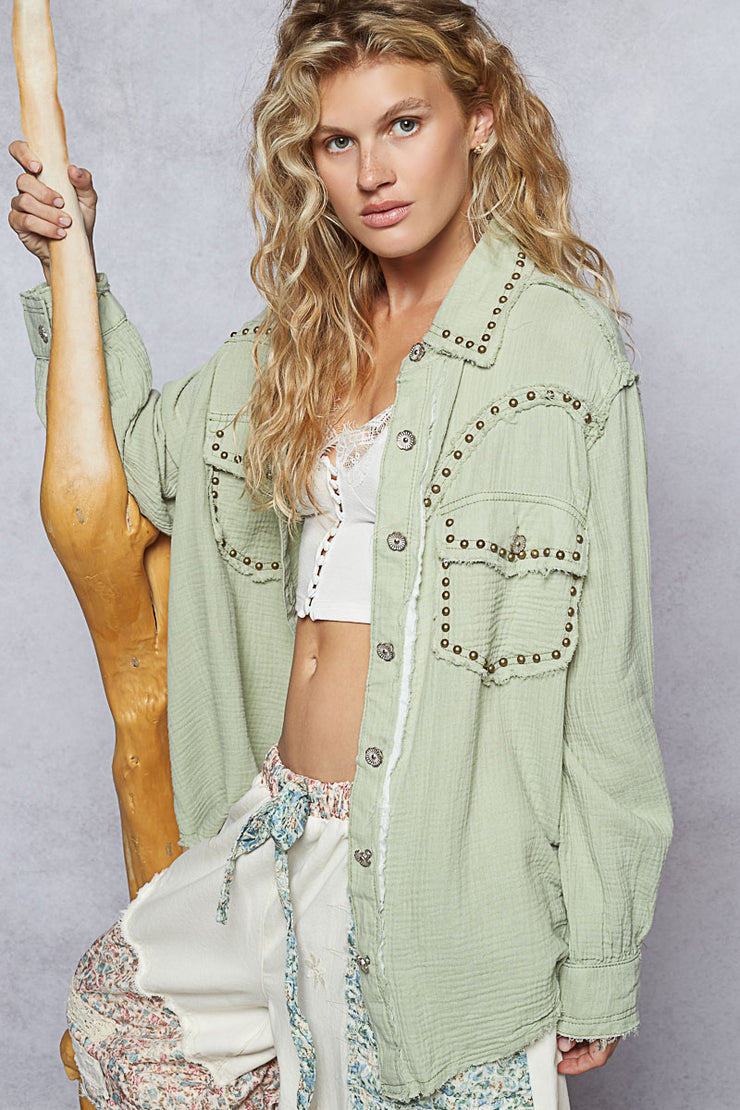 Westin Grommet Shirt Top