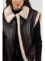 Highway Shearling Lined Vest