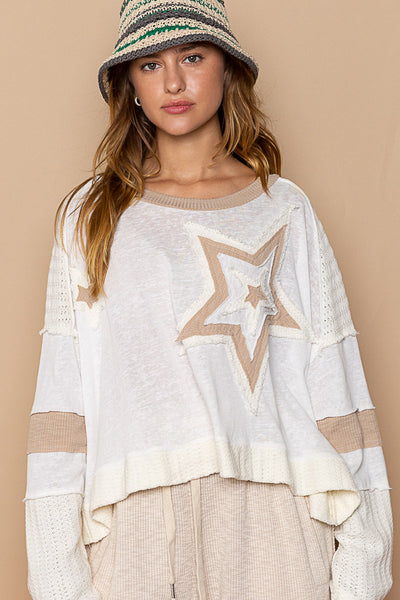 You're A Star Ivory Blouse