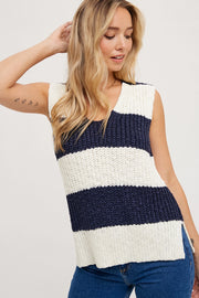 In The Navy Sweater Tank