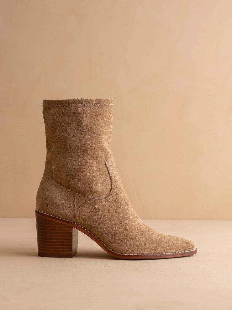 Vivi Latte Booties