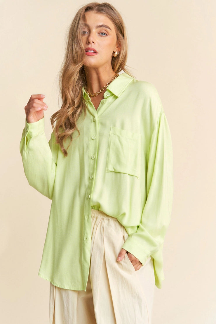 Shimmering Zesty Blouse