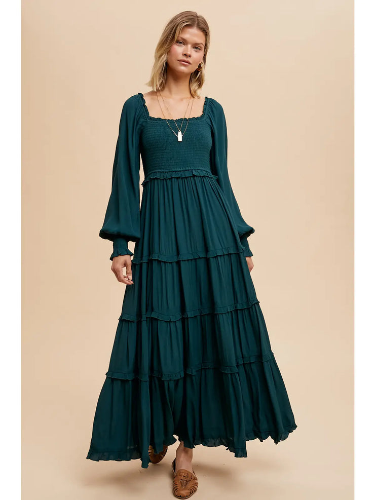 Hazel Evergreen Maxi