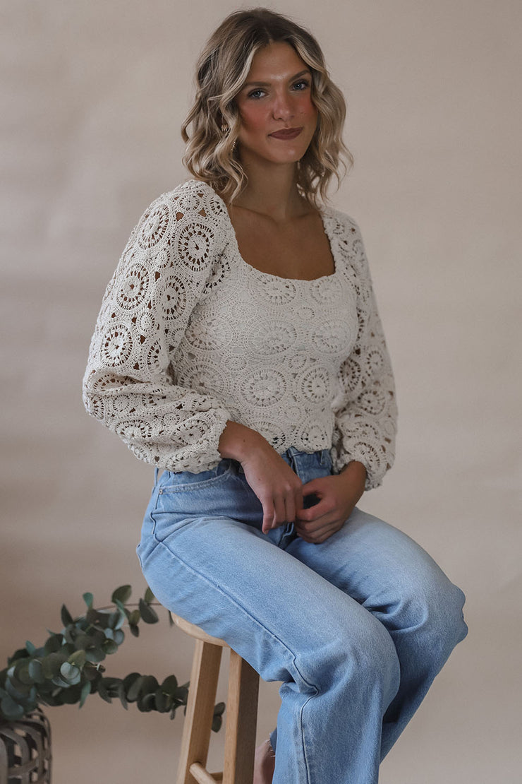 Calla Crochet Blouse