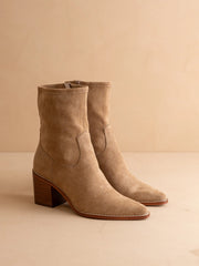 Vivi Latte Booties