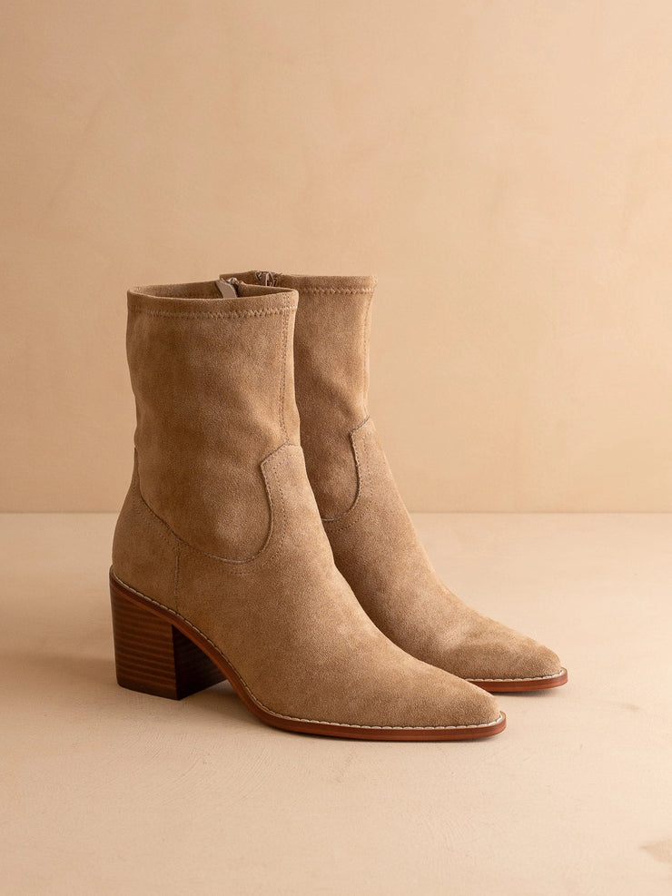 Vivi Latte Booties