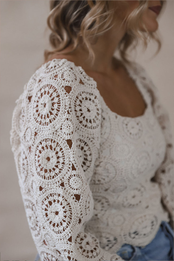 Calla Crochet Blouse