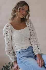 Calla Crochet Blouse