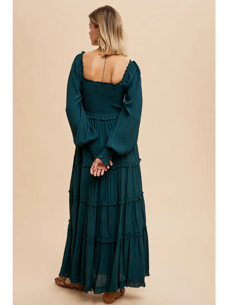 Hazel Evergreen Maxi