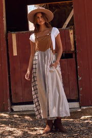 Paige Patchwork Overall Dress