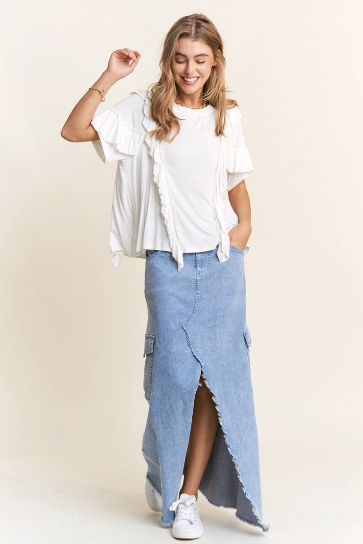 Ruffled Daily Tee